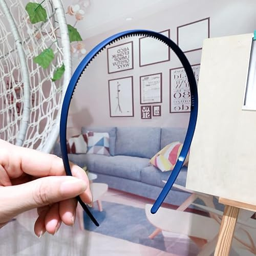 Haarbänder für Damen, Haargummis, Schmal, Blau, Haarschmuck für Damen, Mädchen
