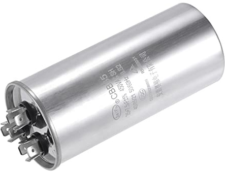 Dual-Run-Kondensator CBB65, ovaler Run-Start-Kondensator mit Anschluss, ideal for HVAC, Klimaanlagen, Wärmepumpen SUNBOOOYIN