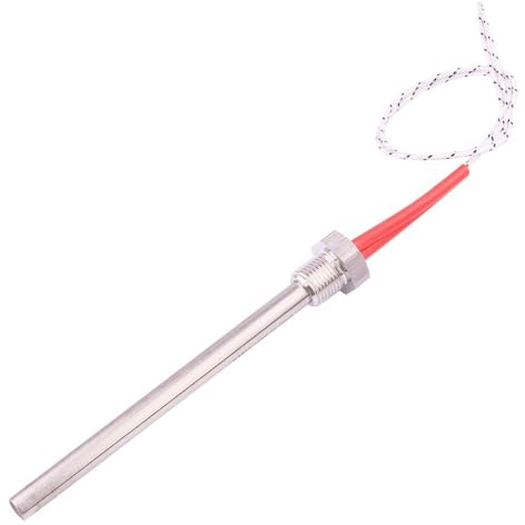 220v Pellet Stove Cartridge Heater 300w 350w Fireplace Heating Element Satisfied(Type-1 220V,300w 10x140mm)