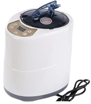 Generador de Vapor, Generador de 2000W capacidad mejorada 4L olla de for Sauna barriles de madera agua grande,para sauna/ducha/baño