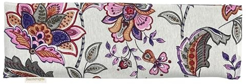 Saco Térmico de Semillas para Microondas - 45 x 15 cm - Doble uso Frío o Calor - Alivio Natural del Dolor - Relleno de Romero, Trigo y Lavanda - Estampado Botanic - Con Bolsa Impermeable - SACOTERAPIA