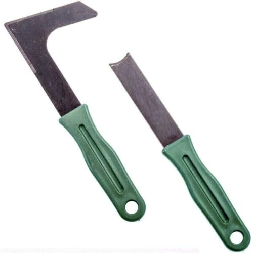 LR Supplies Patio Weed Remover Tool Set of 2 Weeding Tools to remove Weeds and Moss, Hand Weeder and Weed Puller