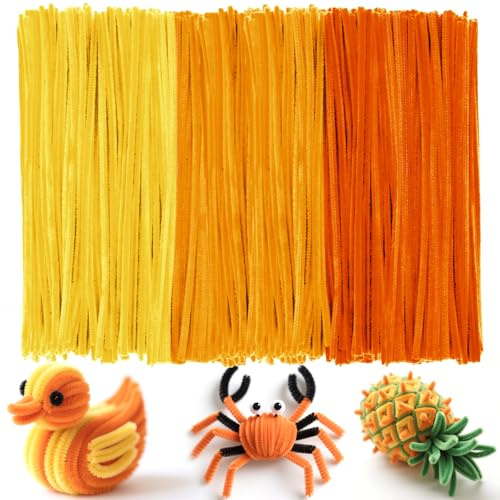 Ainiv 300 ST piprensare för hantverk, 30 cm flerfärgade piprensare, fuzzy sticks hantverkstillbehör, konst och hantverk för kreativa handgjorda gör-det-själv-dekorationer