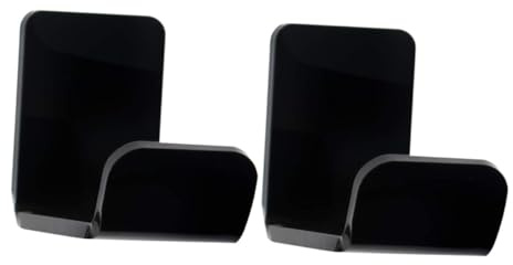 DIYEAH 2pezzi Supporto per Cuffie da Parete Staffa per Auricolari Supporto per Cuffie Adatto per Auricolari Adattatore Cavo USB Ecc Espositore per Casa Negozio