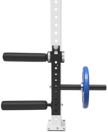MIUKYUI Professionelles Beincurl Gerät Robustes Beinbeuge- und Streckgerät als Zubehör für Krafttraining bis 120 kg passend für 50x50mm und 75x75mm Power Racks (26 mm/1 Zoll)