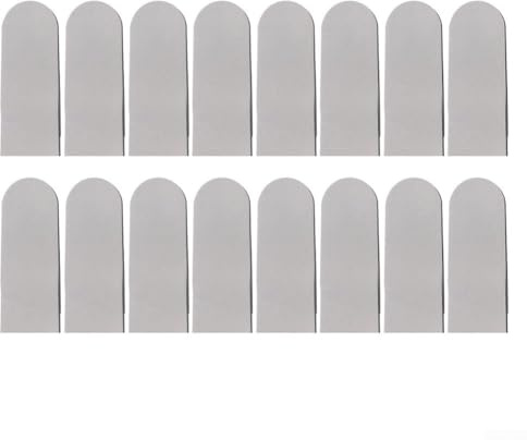 Lot de 16 panneaux muraux autocollants 3D - 15 x 60 cm - Protection de meubles - Résistant aux rayures - Coussin rembourré doux pour chat - Décoration pastel pour salon et chambre à coucher (blanc