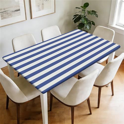 artslion Housse de Protection pour Table Rectangulaire avec Élastique, Anti-Taches et Imperméable, Idéale pour Cuisine et Extérieur