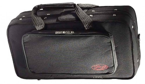 Stagg HBB TP Trompetentasche mit verstellbaren Schultergurten, Schwarz