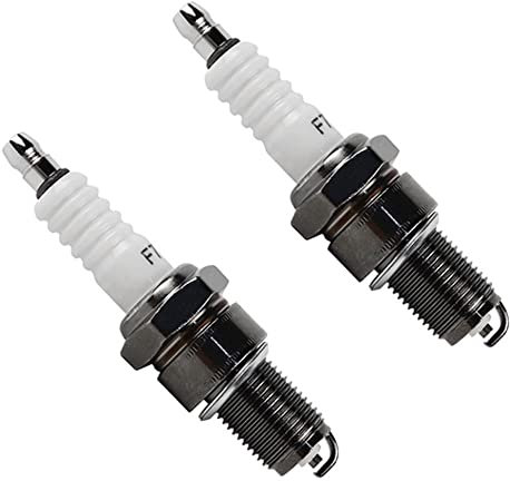 Wai Danie 2PCS Bougies d'allumage F7TC Compatible avec Honda GX110 GX120 GX140 GX160 GX200 GX240 GX270 GX340 GX390 GCV160 GCV190 Générateur Tondeuse à gazon Tracteur Rototiller Go Kart Mini Bike