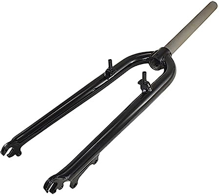 Mountainbike-Gabel, 26 Zoll, Schwarz, Ahead-Set 1 1/8 Aluminium V-Brake mit Federstegen