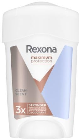 3 x Rexona Women Maximum Protection Clean Scent Deo Creme je 45ml 96H