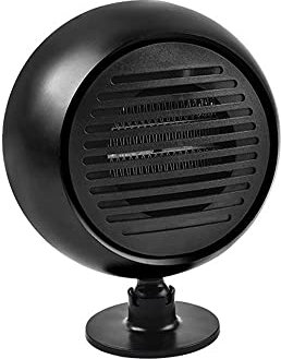 Baceyong Fenster-Entfroster Windschutzscheiben-Entfroster Elektrischer Kühler-Heizlüfter 360 ° drehbar 12V 120W Tragbarer Auto-Heizlüfter