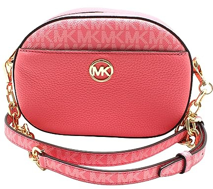 Michael Kors Jet Set Glam Kleine Vordertasche, ovale Umhängetasche, Teerose, Rosa (Tea Rose), One size