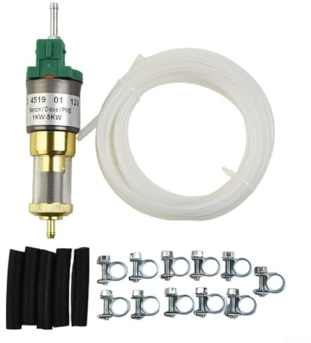 Dieselheizung, Kraftstoff-Dosierpumpe, 1 kW-5 kW, universell, ultra-leise, 12 V, Auto-Luft-Standheizung, Öl-Kraftstoffpumpe für Auto-Luft-Parkheizung (22 ml)