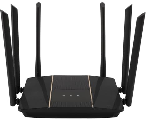 Router 4G con Slot per Scheda SIM, Modem Router LTE 300Mbps, 6 Antenne Versione Europa Asia, per Ufficio Domestico, con Copertura di Rete Stabile Fino a 300 Mq
