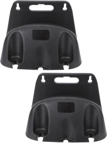 IWOWHERO 2stücke Gartenschlauchhalter Aus Wandmontage Schlauchhalter Mit Zusätzlicher Unterstützung Zur Verhinderung Von Durchhängen Für Garten Schlauch Leicht Zu Verwenden Schlichtes