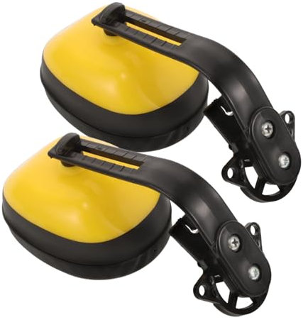 JEWEDECO Heavy Duty Soundproof Earmuffs Noise Isolating Ear Defenders for Construction Hard Hat Compatibility