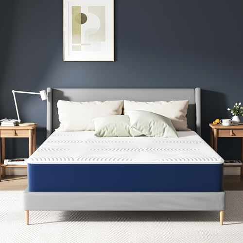 Matoresu Matelas 90x190 7 Zones de dureté H3 20cm Matelas Mousse Froide, Soulagement du Dos, Housse Tissu Amovible Matelas de lit 90x190x20
