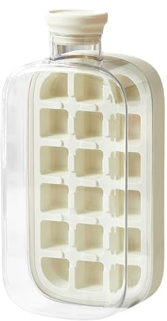 Ice Mold Bottle, Ice Tray Bottle | 800ml Freezer Ice Maker Bottle,2 in 1 Ice Drink Making Tools for Cocktails, Wine