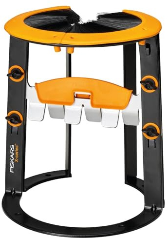 Fiskars X-Series Cortadora de leña L, Cortadora de leña Segura y Manual para Troncos de hasta Ø 12 cm, Incluye Bolsa, Negro/Naranja, 1079156