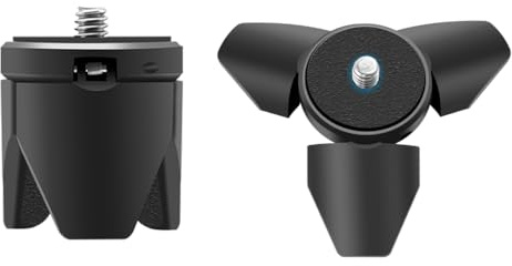 NovelGoal Ministativ kompatibel med Osmo Pocket 3 & 2, stativ bordsstativ bas med 1/4 tum skruv, lätt selfiepinne bekvämt grepp kameratillbehör