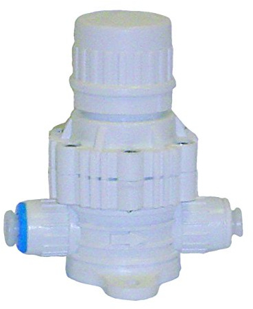 Adjustable Inline Water Pressure Regulator Valve 1/4 Pushfit RO Reverse Osmosis