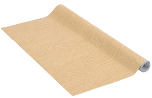 Venilia Pellicola Adesiva Perfect Fix, Effetto Legno Pino naturale, 45cm x 2m, Spessore 150μ, Pellicola autoadesiva per mobili o cucina, carta da parati, PVC senza ftalati, Prodotto in UE