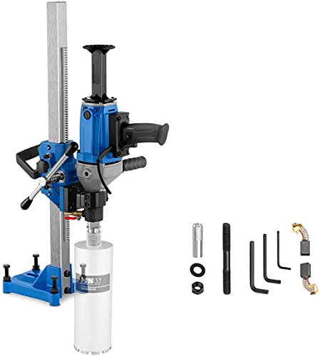 MSW Carotteuse Diamant Perceuse MSW-DDM152 (2.880 W, 1.200 tr/min, Diamètre de perçage max. 152 mm, Hauteur de levage système de guidage 510 mm)