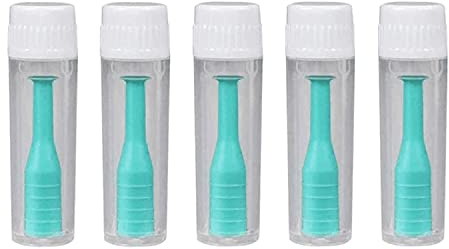 5 pcs Hard Contact Lens Remover RGP Plunger for Soft Hard Lenses