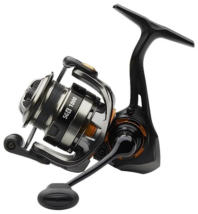 Savage Gear SG6 Angelrolle, Spinnrollen, Raubfischangeln, Hecht, Barsch, Zander, Unisex, Schwarz, 2500, FD