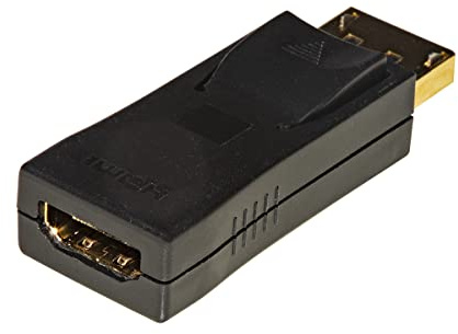 LINK LKADAT213 Adaptador Activo Displayport 1.2 Macho Hdmi 2.0 Hembra Contactos Dorados 4K 60Hz, Negro