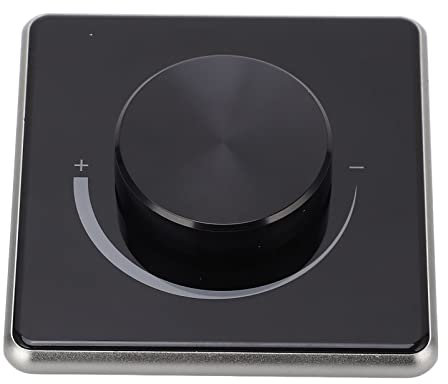 Dimmer Rotativo Unipolare Interruttore Dimmer Rotativo Digitale per Lampadine a Incandescenza CFL a Luce LED Dimmerabile