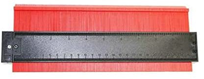 Tischler Multi-Winkel-Messdreieck, Holzbearbeitungswerkzeuge, Lineal, unregelmäßige Kontur, Profil, Fliesen, Laminat, Fliesen, Kantenformung, Holzmaß, Lineal, Holzbearbeitungswerkzeuge, Anreißlehre, H
