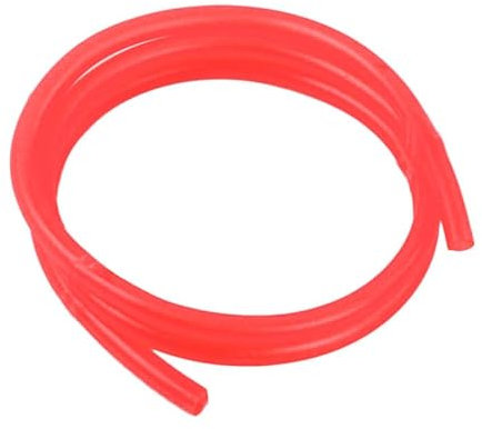 Red 10ft 3/16x5/16 Petrol Fuel Gas Line Pipe Hose for Trimmer Chainsaw Lawn Mower