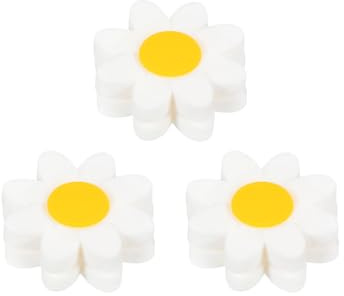 PATIKIL 3pz Ammortizzatori per Racchette da Tennis Silicone Morbido Bianco