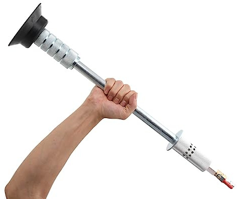 QAVODB Ausbeulwerkzeug-Set, Repair Pull Hammer 62cm Autoreparatur Set | Heavy Pneumatic Sag Pull Hammer, Saugnapf-Sets Dellenabzieher Luft Pneumatische Karosserie-Reparatur-Werkzeuge