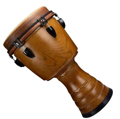 Professionelle Djembe 12-Zoll-Djembe-Trommel Aldult, Große Afrikanische Trommel, Verstellbarer Ton, Handtrommel Mit Trommeltasche
