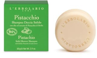 L'Erbolario - Champú de ducha sólido - Pistacho - 60 g