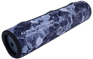 Alpha Precision MagneticCover Schalldämpfer Cover & Magnetische Halterung (GrayCamo 50/224)