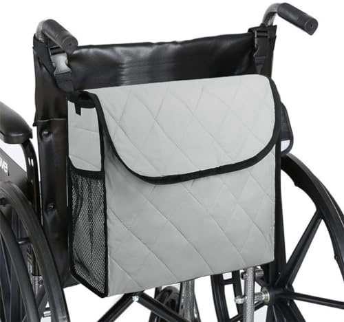 Mochila para silla de ruedas, bolsa de suspensión para caminar, organizadores de almacenamiento con correas ajustables, bolsa de accesorios para silla de ruedas para personas mayores con discapacidad