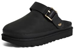 UGG Women's Goldenstar Villa Clog Shoe, Black, 7