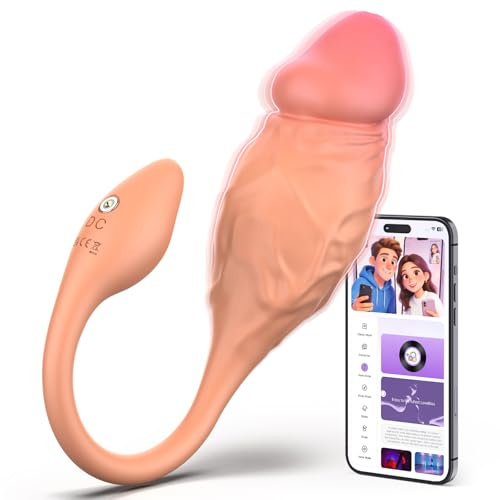 Rumpo Sex Toys Vibrator for Women Small Dildo Wearable Panty Vibrators with 10 Vibrations，Clitoral G spot Stimulator Butt Plug Vibrator for Men APP Control Egg Vibrators Adult Sex Toy for Couples