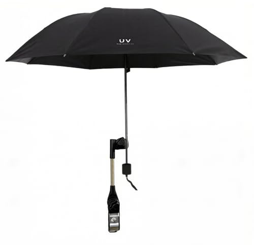 Striegro Parasol de chaise avec pince, parasol réglable pour pare-soleil de chaise, chaises avec pince pour poussettes patio plage en plein air, 37, 40 pouces,