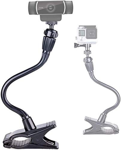 Smatree Jaws-Pince Fixation Flexible avec Bras Serrage pour GoPro Hero 8/7/6/5/4/3/Gopro Hero2018/pour Osmo action, Ricoh Theta S, M15 appareils Photo numériques