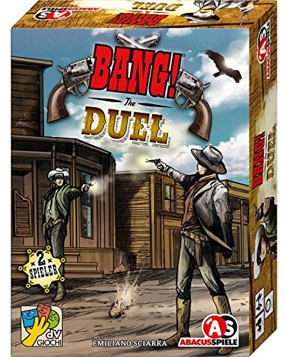 ABACUSSPIELE 38161 - Bang! The Duel, Westernkartenspiel, 190 x 138 x 46 mm, White