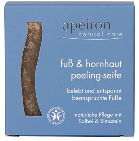 Apeiron - Auromere Fuss & Hornhaut Peeling Seife