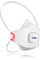 Dräger X-plore 1930 V 10 Masques de Protection respiratoire FFP3 avec valve, Masque anti-poussière jetable pour des travaux de construction, de chimie et de peinture, taille S