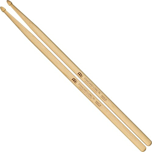 Meinl Stick & Brush 7A Standard Long Drumsticks (16,5 Zoll) - American Hickory - Schlagzeug Sticks (SB121)