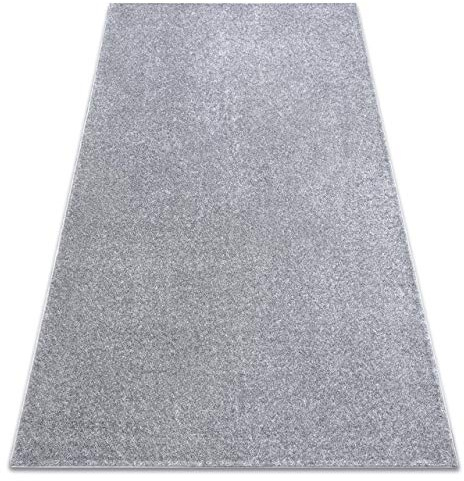 rugsx Teppich Santa FE für Wohnzimmer und Schlafzimmer Silber 300x300 cm
