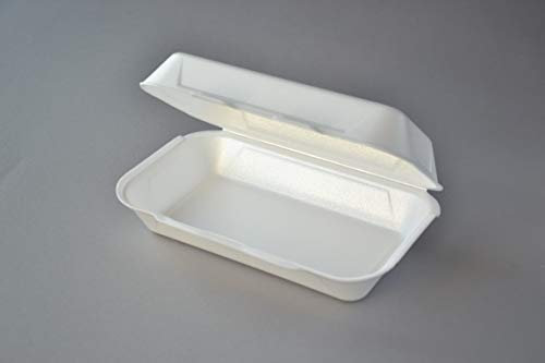 500 Stück Lunchboxen IP10 weiß Menüboxen Klappbox Thermobox Mitnahme-Box